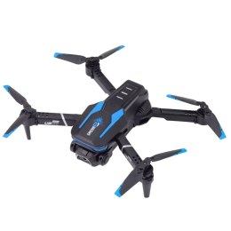 LEAN Toys Dron Zdalnie Sterowany LU800 Kamera Światła LED Niebieski