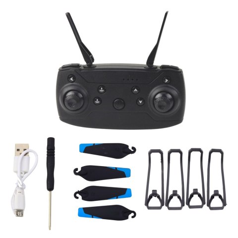 LEAN Toys Dron Zdalnie Sterowany LU800 Kamera Światła LED Niebieski LEAN Toys Dron Zdalnie Sterowany LU800 Kamera Światła LED Niebieski