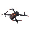 LEAN Toys Dron Zdalnie Sterowany LU800 Kamera Światła LED Pomarańczowy