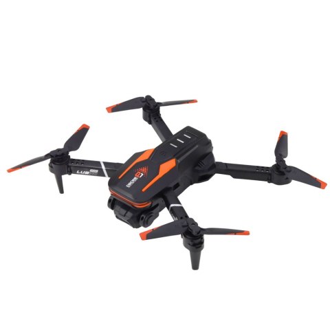 LEAN Toys Dron Zdalnie Sterowany LU800 Kamera Światła LED Pomarańczowy LEAN Toys Dron Zdalnie Sterowany LU800 Kamera Światła LED Pomarańczowy