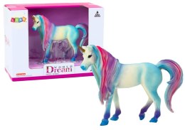 LEAN Toys Figurka Kolekcjonerska Duży Jednorożec Niebieski 11 CM