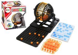 LEAN Toys Gra Towarzyska Rodzinna Bingo Lotto Maszyna Losująca