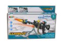 LEAN Toys Karabin Wojskowy Na Ramie Stojak Światło Dźwięk 56cm