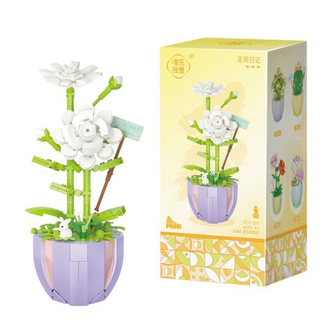 LEAN Toys Klocki Konstrukcyjne Kwiatki W Doniczkach Kolorowe 269-444 el. LEAN Toys Klocki Konstrukcyjne Kwiatki W Doniczkach Kolorowe 269-444 el.