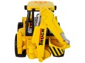 LEAN Toys Koparka Traktor Z Napędem Frykcyjnym Dźwięk Żółta