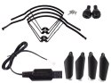 LEAN Toys Latający Dron Kamera Czarny Aplikacja