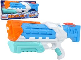 LEAN Toys Pistolet Na Wodę 820 ml Niebiesko- Biały Zielono- Granatowy