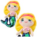 LEAN Toys Pluszowa Syrenka Przytulanka Ogon W Cekiny Zielony 30cm