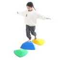 LEAN Toys Ścieżka Edukacyjna Sensoryczna Kamienie Równoważne Kolorowe 6szt