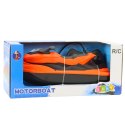 LEAN Toys Skuter Wodny Zdalnie Sterowany RC 1:42 Pomarańczowy