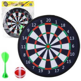 LEAN Toys Tarcza Do Gry W Dart Strzałka Piłka Gra Zręcznościowa Klasyczna