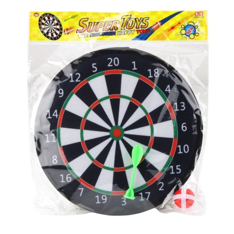 LEAN Toys Tarcza Do Gry W Dart Strzałka Piłka Gra Zręcznościowa Klasyczna LEAN Toys Tarcza Do Gry W Dart Strzałka Piłka Gra Zręcznościowa Klasyczna