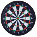 LEAN Toys Tarcza Do Gry W Dart Strzałka Piłka Gra Zręcznościowa Klasyczna