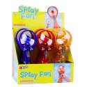 LEAN Toys Wentylator Wiatrak Przenośny z Natryskiem Na Baterie Mix