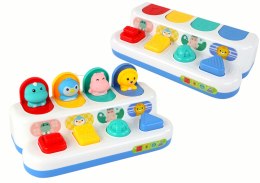 LEAN Toys Zabawka Edukacyjna Interaktywna Wyskakujące Okienko Zwierzątka