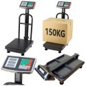 LEAN Waga Elektroniczna LCD Platformowa Magazynowa Dokładność do 20g 150kg