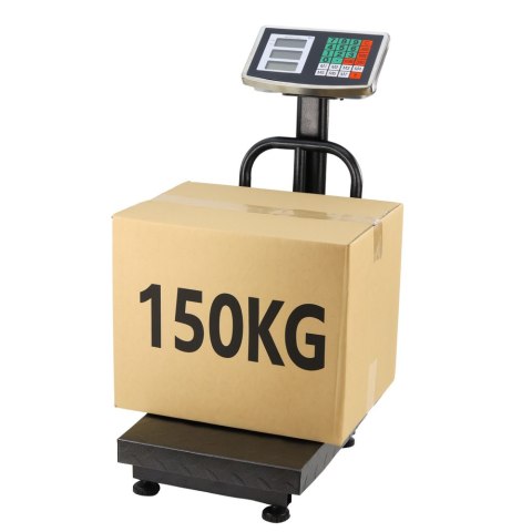 LEAN Waga Elektroniczna LCD Platformowa Magazynowa Dokładność do 20g 150kg LEAN Waga Elektroniczna LCD Platformowa Magazynowa Dokładność do 20g 150kg