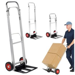 LEAN Wózek Transportowy Magazynowy Składany Aluminiowy 90kg
