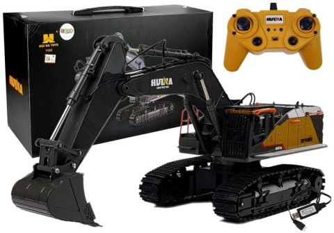 HUINA Koparka Zdalnie Sterowana model 1592 HuiNa 1:14 R/C Żółta