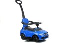 LEAN CARS Jeździk Mercedes Pchacz 3w1 Barierki Niebieski 3288