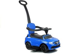 LEAN CARS Jeździk Mercedes Pchacz 3w1 Barierki Niebieski 3288