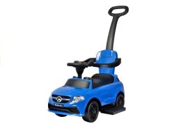 LEAN CARS Jeździk Mercedes Pchacz 3w1 Barierki Niebieski 3288