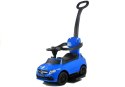 LEAN CARS Jeździk Mercedes Pchacz 3w1 Barierki Niebieski 3288