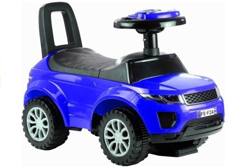 LEAN CARS Jeździk dla Malucha 613W Gra + Świeci Niebieski