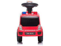 LEAN CARS Pojazd Jeździk Straż Pożarna Armatka Bańki Mydlane Dźwięki Koguty