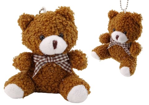 LEAN TOYS Pluszowy Brązowy Mały Miś Przytulanka Maskotka Breloczek 10cm LEAN TOYS Pluszowy Brązowy Mały Miś Przytulanka Maskotka Breloczek 10cm