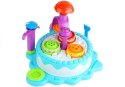LEAN Toys Ciastolina Zestaw Urodzinowy 6 Kolorów Akcesoria