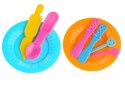 LEAN Toys Ciastolina Zestaw Urodzinowy 6 Kolorów Akcesoria
