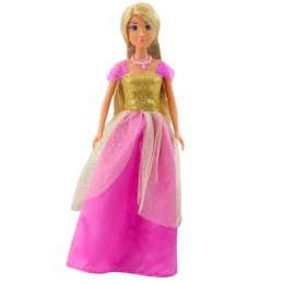 LEAN Toys Duży Zestaw Modowy Kolekcja Anlily Lalka Sukienki Akcesoria 24el.