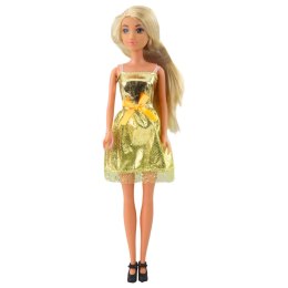 LEAN Toys Duży Zestaw Modowy Kolekcja Anlily Lalka Sukienki Akcesoria 65el.