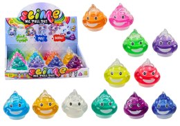 LEAN Toys Glutek Slime Emotikon w Pudełeczku 150 g 12 Kolorów