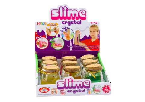 LEAN Toys Glutek Slime w Słoiczku 150 g 9 Kolorów LEAN Toys Glutek Slime w Słoiczku 150 g 9 Kolorów