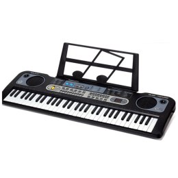 LEAN Toys Keyboard Elektryczny Mikrofon Stojak Na Nuty Nagrywanie Odtwarzanie