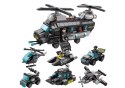 LEAN Toys Klocki Konstrukcyjne Służba Specjalna Policja 456 ele. Zestaw