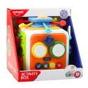 LEAN Toys Kostka Interaktywna Sorter Edukacyjna Sensoryczna Dźwięki Kolorowa