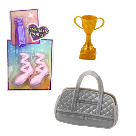 LEAN Toys Lalka Anlily Baletnica Ruchome Kończyny Akcesoria Buty Torba Bidon Puchar LEAN Toys Lalka Anlily Baletnica Ruchome Kończyny Akcesoria Buty Torba Bidon Puchar