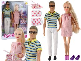 LEAN Toys Lalka Rodzina Chłopak Dziewczyna Lucy w Ciąży