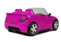 LEAN Toys Samochód dla Lalek Różowy Cabrio 34 cm
