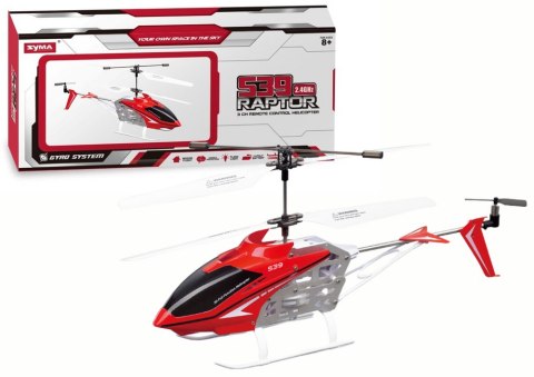 LEAN Toys Zdalnie Sterowany Helikopter S39-1 SYMA Czerwony LEAN Toys Zdalnie Sterowany Helikopter S39-1 SYMA Czerwony