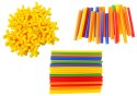 LEAN Toys Zestaw Do Budowania Klocki Konstrukcyjne Patyczki Do Układania Słomki