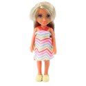 LEAN Toys Zestaw Mini Laleczka Ankiki Z Wanną Akcesoria Pielęgnacyjne