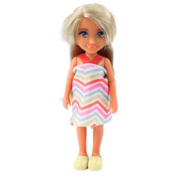 LEAN Toys Zestaw Mini Laleczka Ankiki Z Wanną Akcesoria Pielęgnacyjne