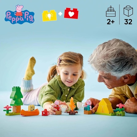LEGO(R) DUPLO 10452 Świnka Peppa Pig Wyprawa na biwak