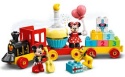 LEGO(R) DUPLO Urodzinowy pociąg myszek Miki i Minnie