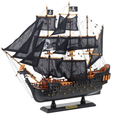 LEAN Toys Model Kolekcjonerski Dekoracyjny Statek Żaglowiec Czarna Perła 49x43cm LEAN Toys Model Kolekcjonerski Dekoracyjny Statek Żaglowiec Czarna Perła 49x43cm