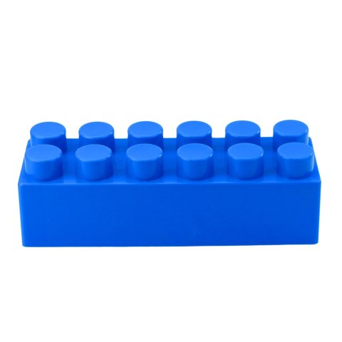LEAN Toys Zestaw Duże Klocki Konstrukcyjne W Torbie Kolorowe 28,5x9x9 cm 6el. LEAN Toys Zestaw Duże Klocki Konstrukcyjne W Torbie Kolorowe 28,5x9x9 cm 6el.